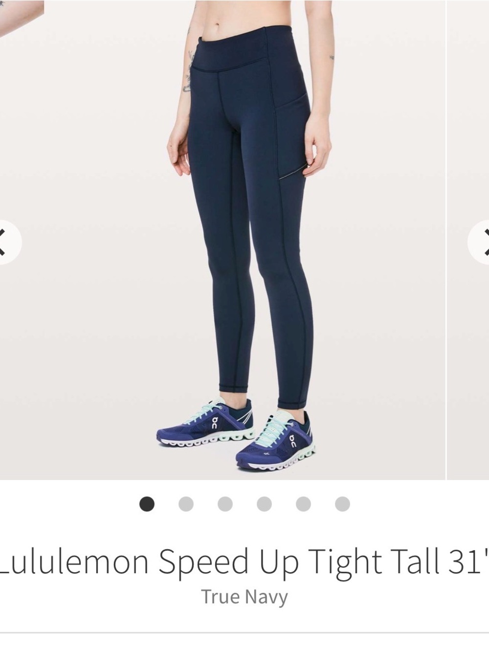 lululemon athletica Speed Up Tight Tall 31" - True Navy